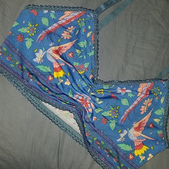 Spell designs lovebird deep sky bralette bra S blu - Picture 8 of 8